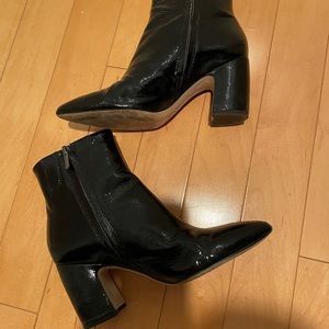 Sam Edelman Patent Leather Booties